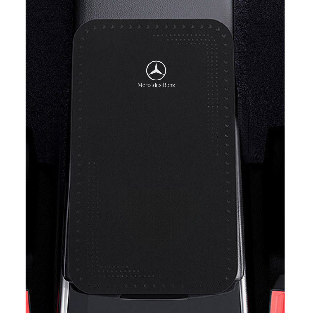 Car Logo Armrest Box Protector Pad