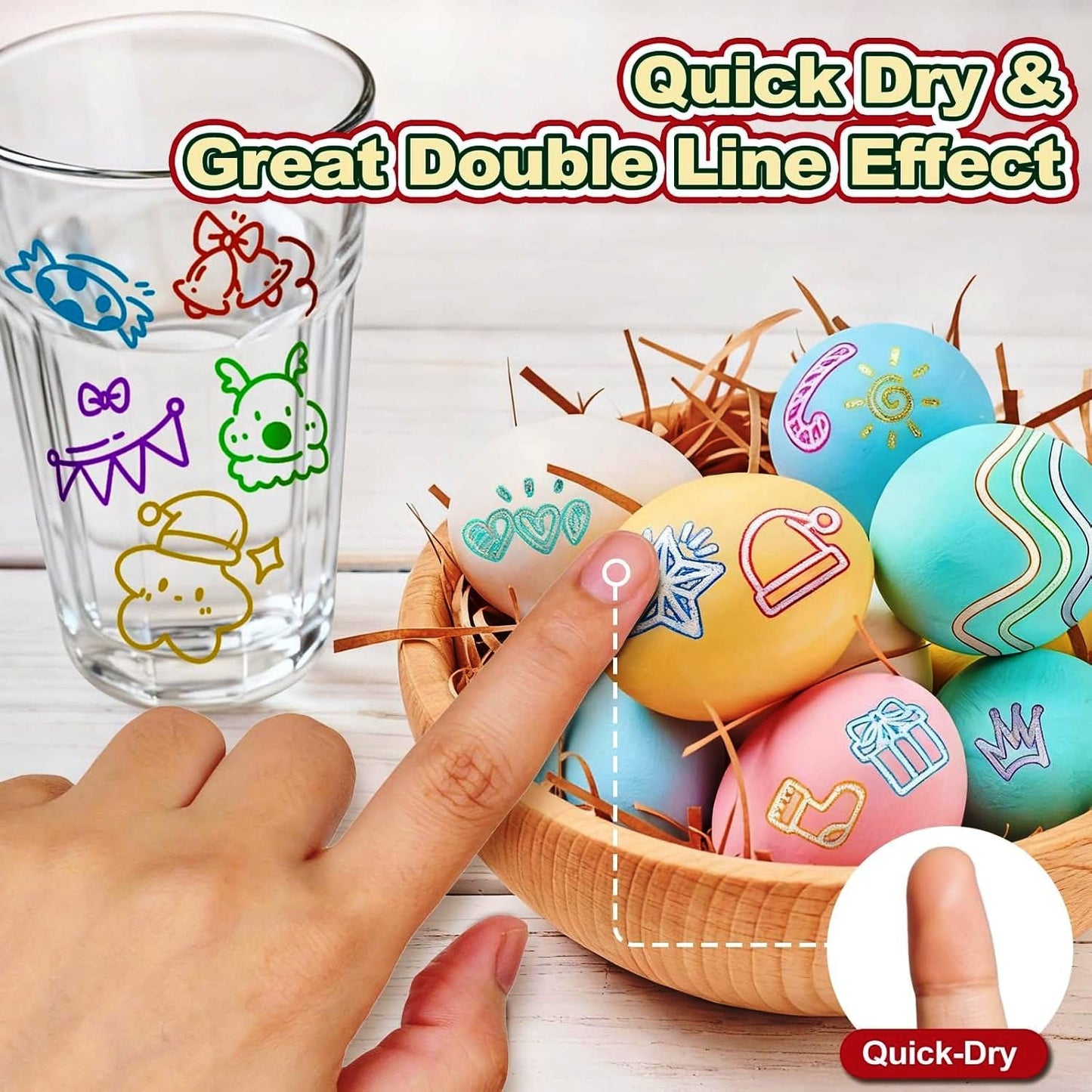 Dual-Stroke Markers | Turn Ordinary Writing into Art