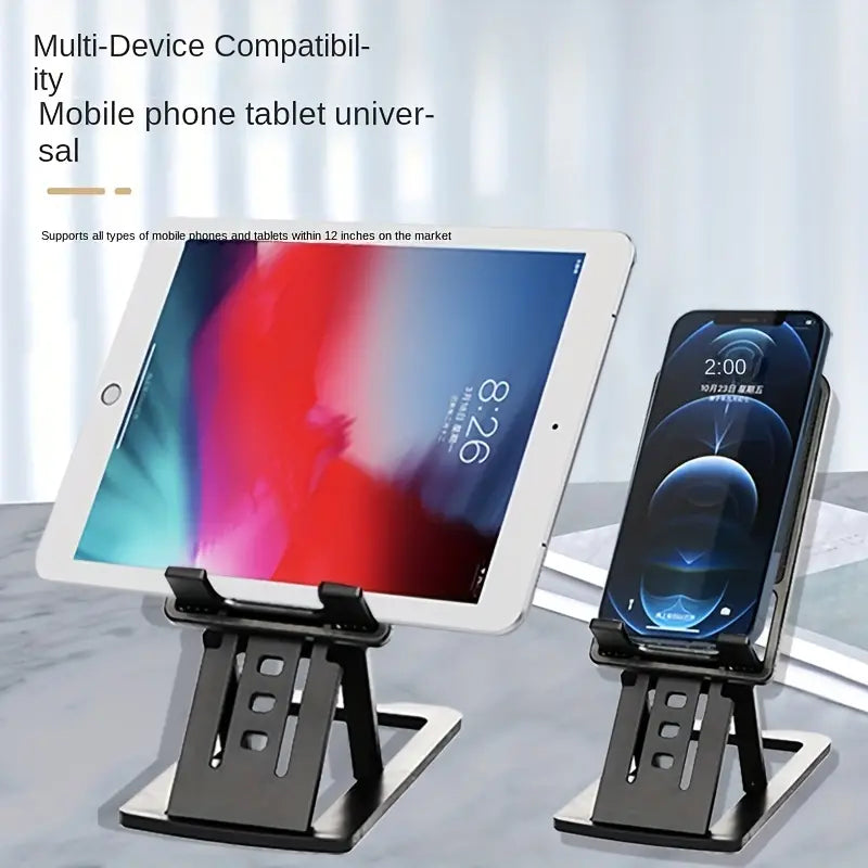 7-Level Height Adjustable Phone And Tablet Stand