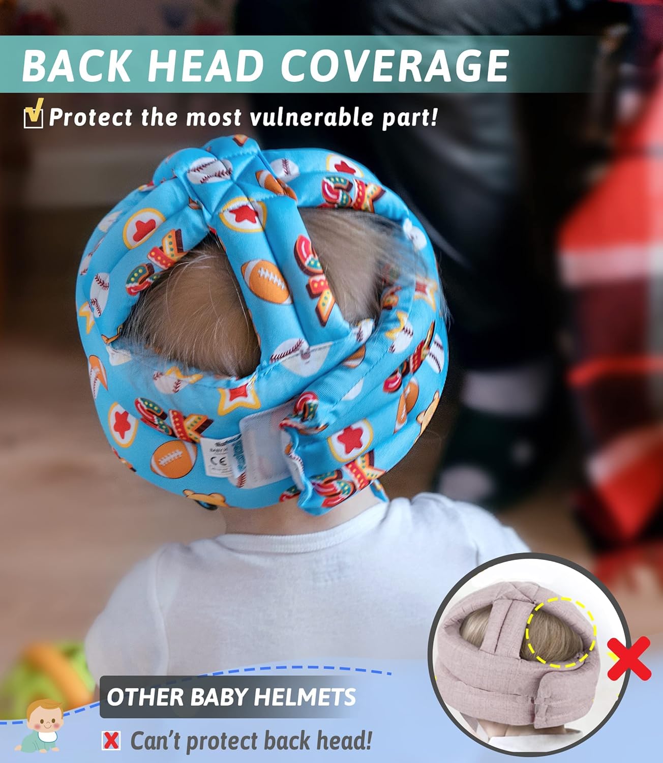 Baby 360° Head Protector