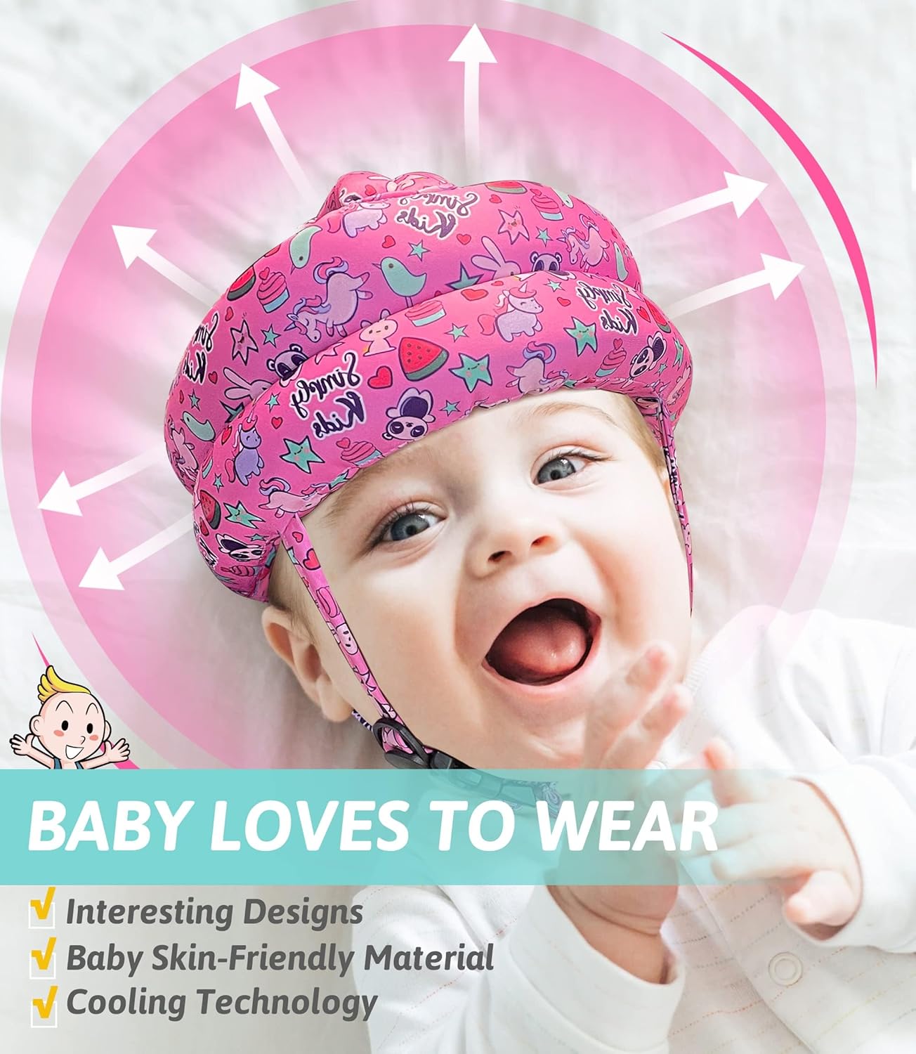 Baby 360° Head Protector