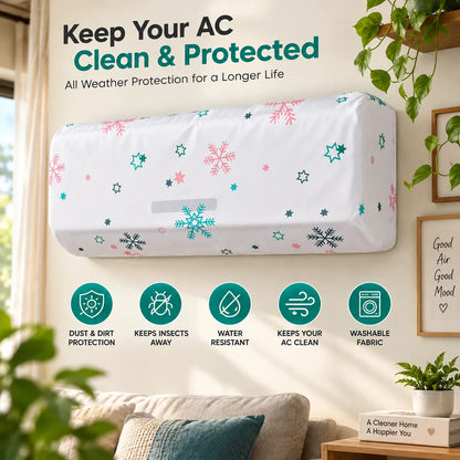 Indoor AC Cover | Dustproof & Water-Resistant Protection | 60% OFF🔥
