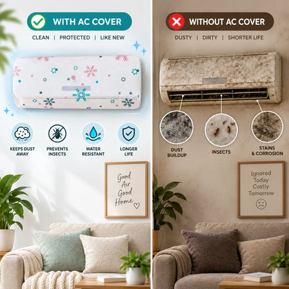 Indoor AC Cover | Dustproof & Water-Resistant Protection | 60% OFF🔥