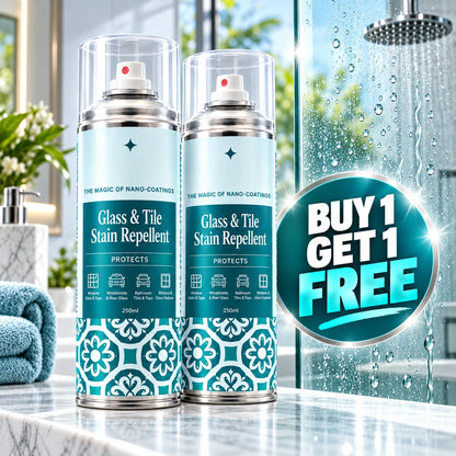 Glass & Tile Stain Protector | Hard Water Stain Repellent | Buy 1 Get 1 Free🔥