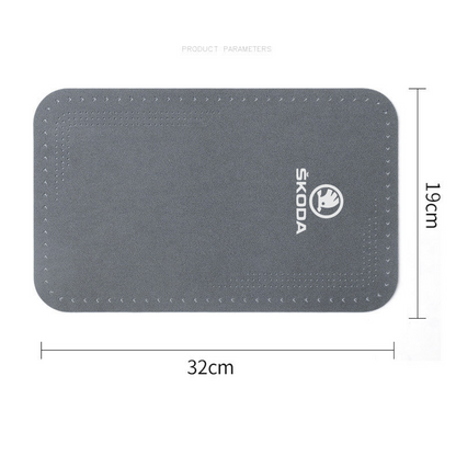 Car Logo Armrest Box Protector Pad