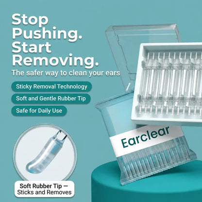 Sticky Ear Cleaner | Reusable Silicone Ear Wax Removal Tool | 60% OFF 🔥