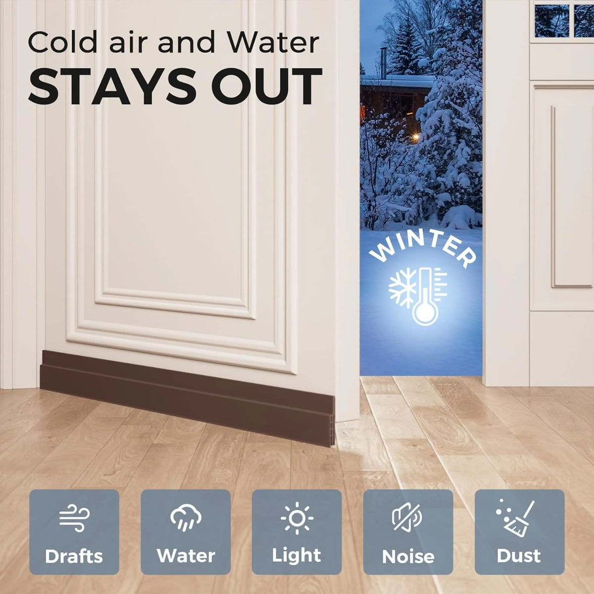 Door Bottom Seal Strip | Dust & Insect Protector | Buy 1 Get 1 Free 🔥