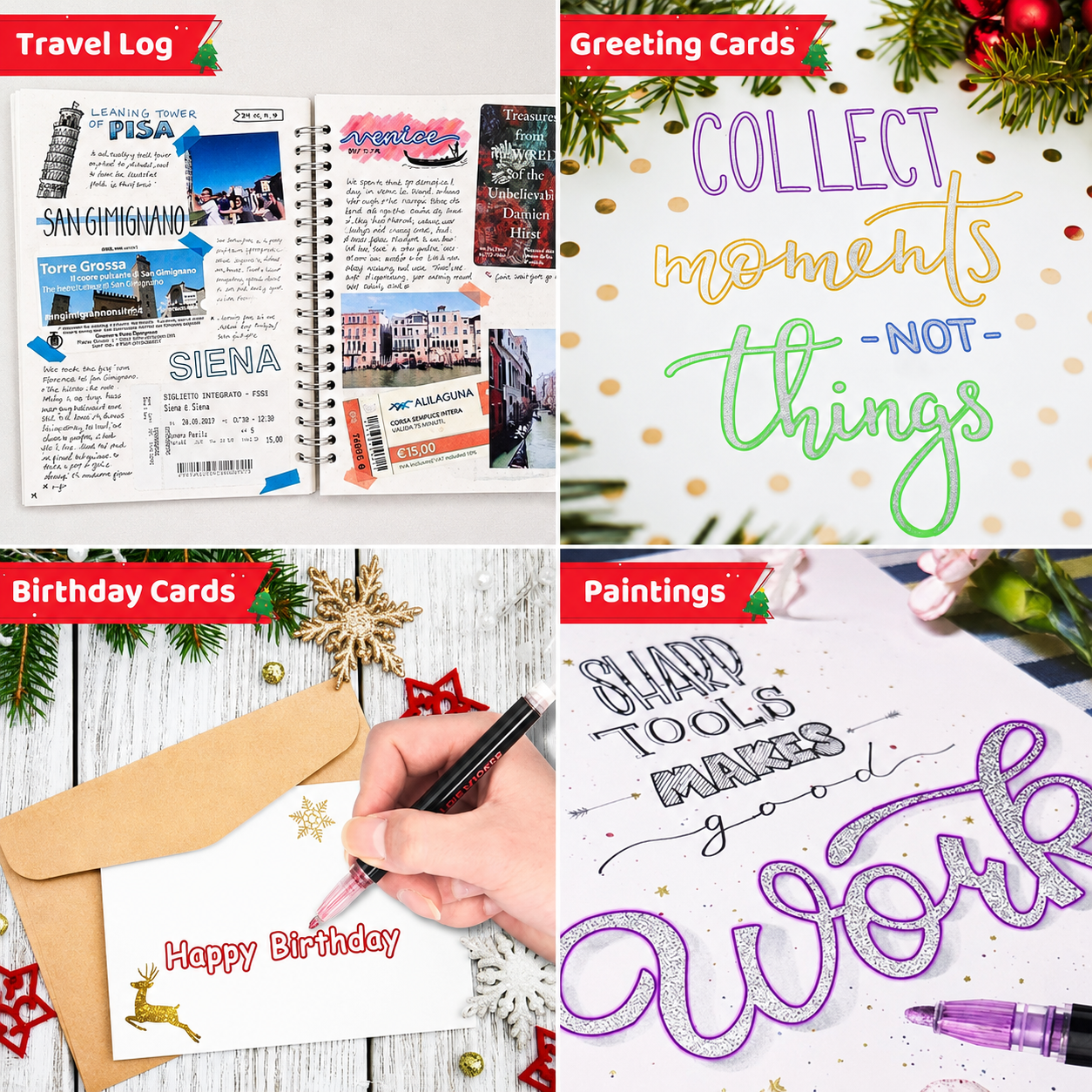 Dual-Stroke Markers | Turn Ordinary Writing into Art