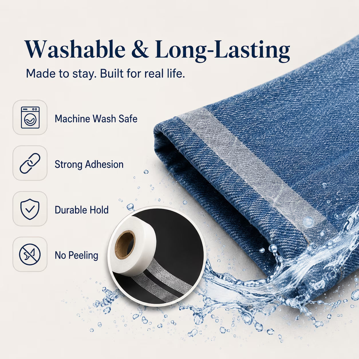 Double-Sided Fabric Tape for Sewing & DIY | 🔥Buy 1 Get 1 Free 🔥