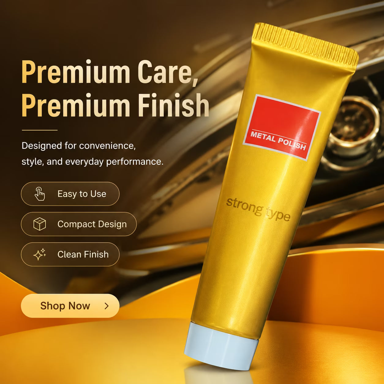 Metal Polish Cream | 🔥Buy 1 Get 1 Free 🔥