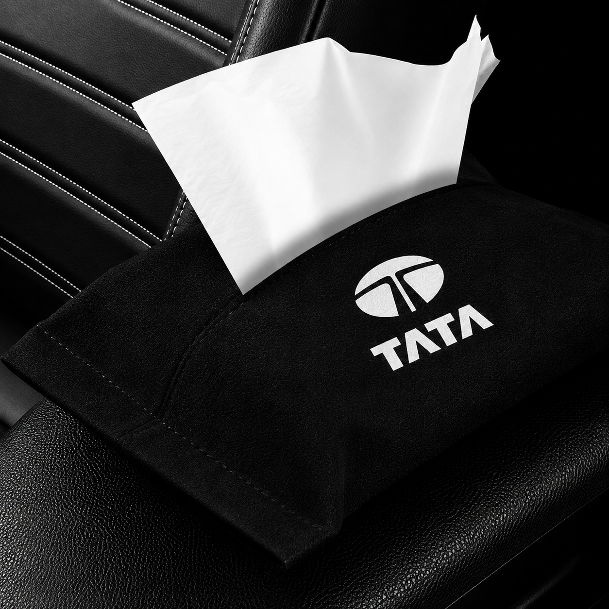 Premium Car Tissue Box  | Keep Your Car Clean | Premium Interior Style | Buy 1 Get 1 Free🔥