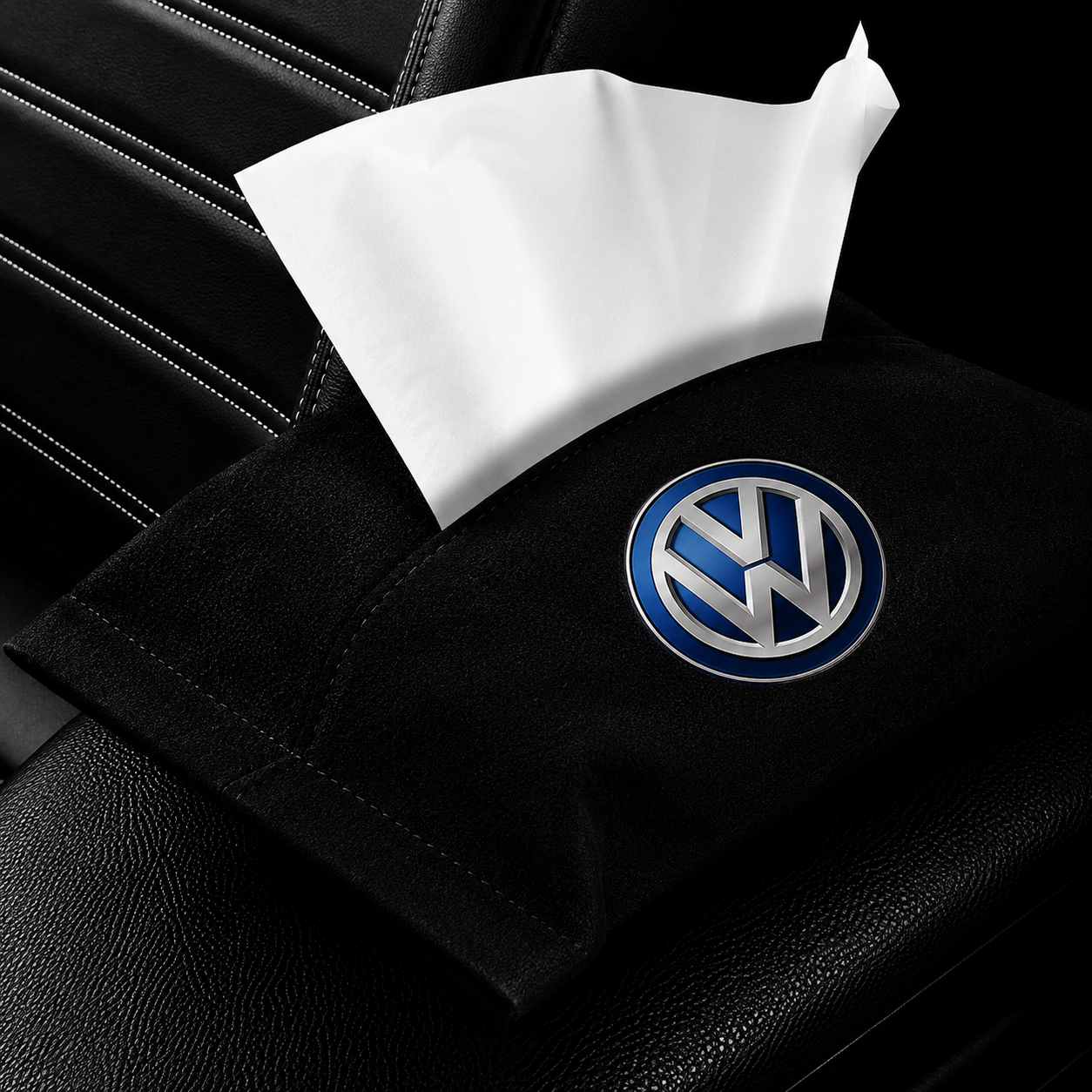 Premium Car Tissue Box  | Keep Your Car Clean | Premium Interior Style | Buy 1 Get 1 Free🔥