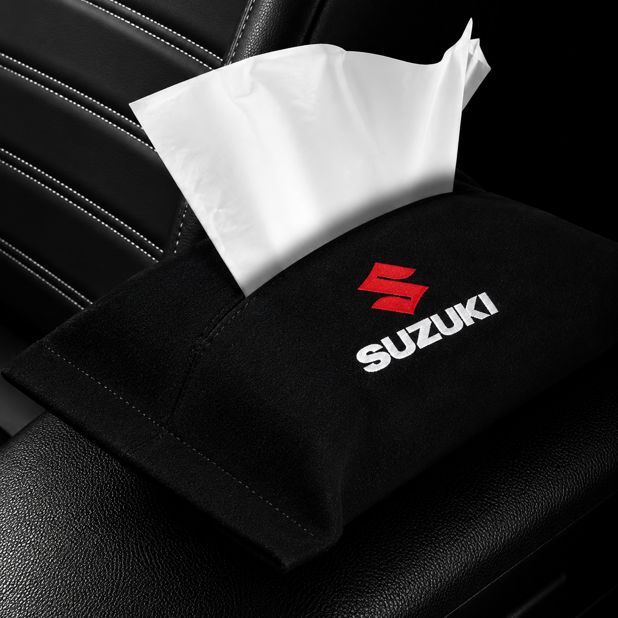Premium Car Tissue Box  | Keep Your Car Clean | Premium Interior Style | Buy 1 Get 1 Free🔥