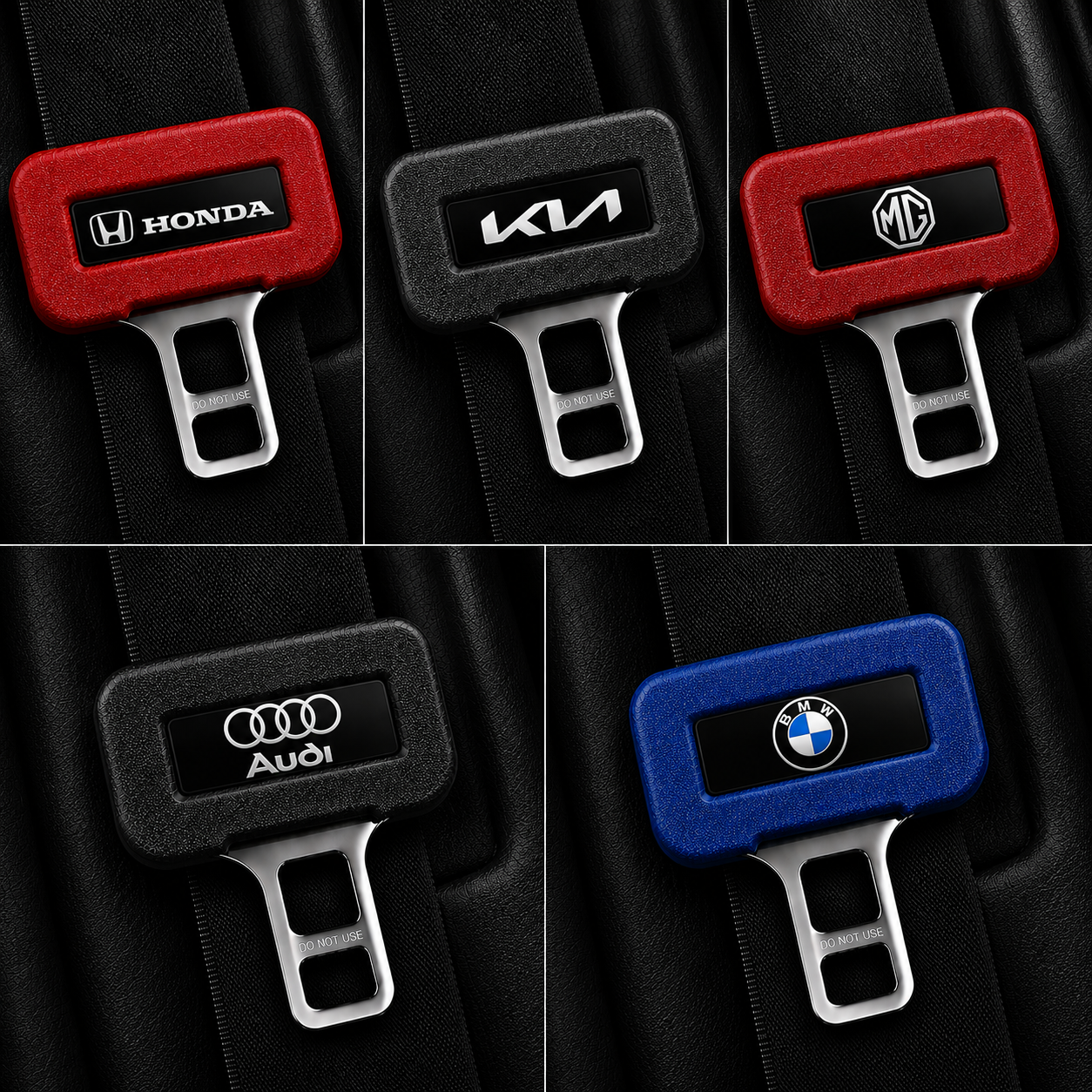 Car Seat Belt Silicon Clip | Protect Your Car Interior | Pack Of 2🤩