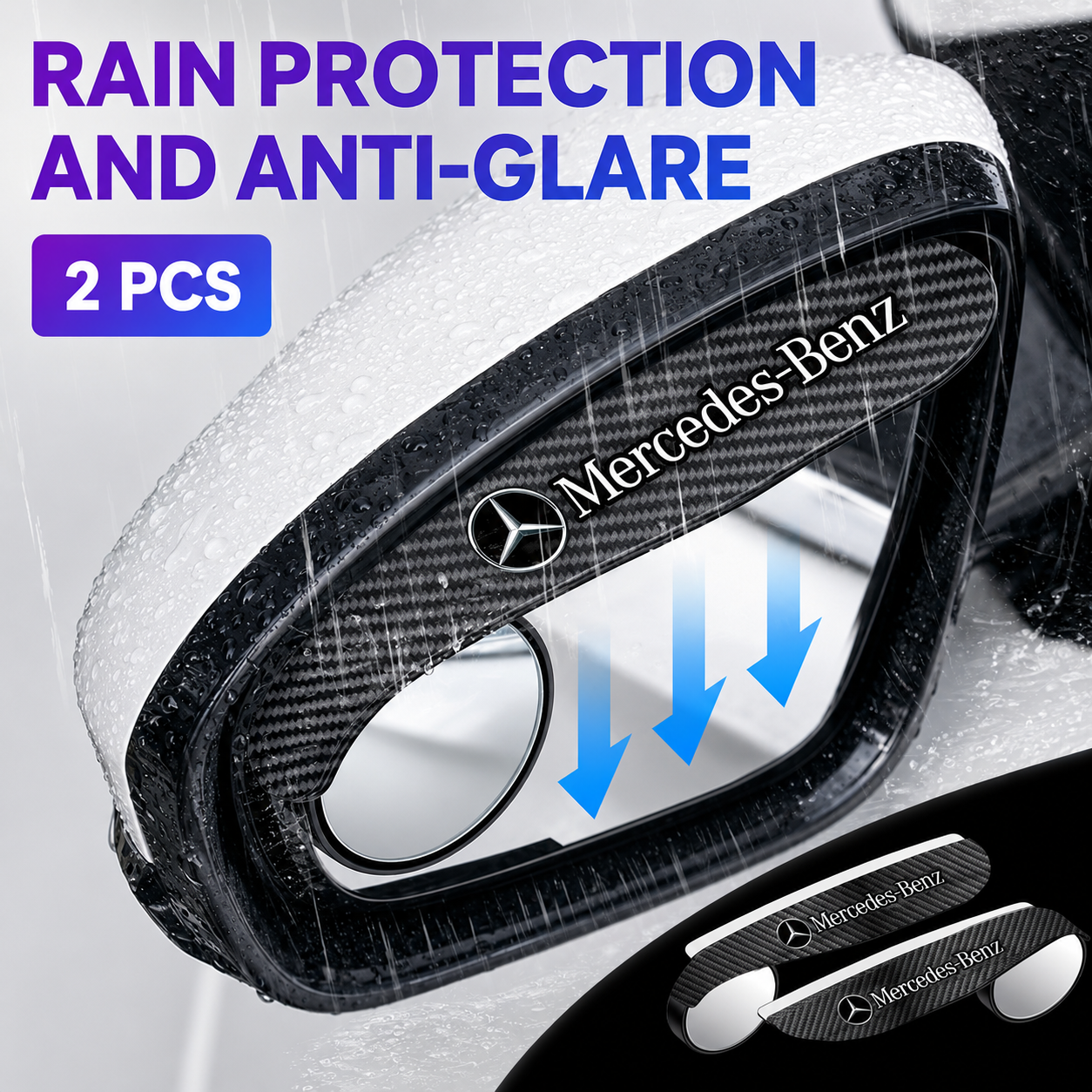 Car Multifunctional Rain Eyebrow