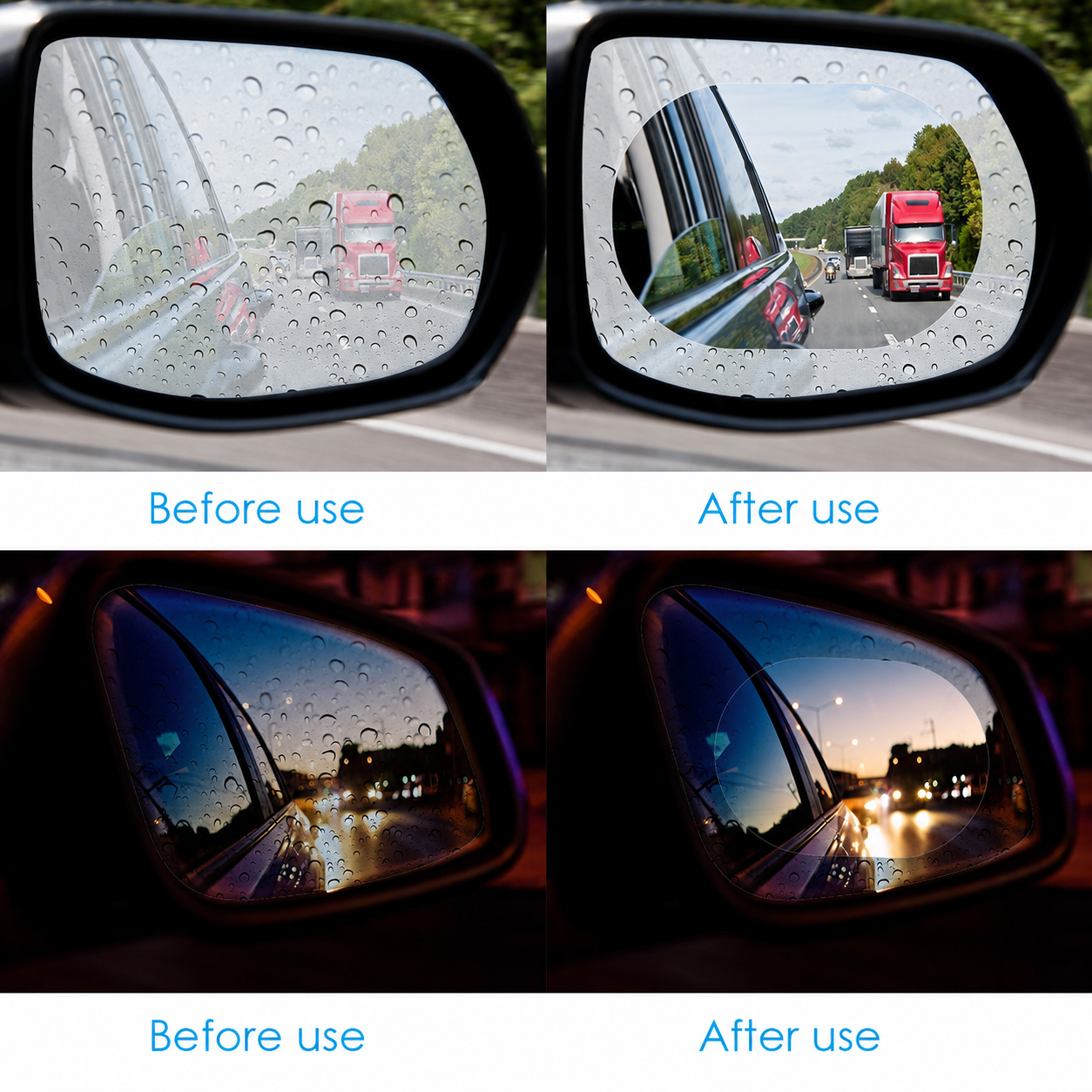 ZeroFog Protection Film | Safer Day & Night Driving