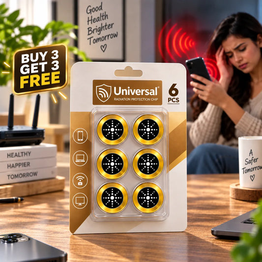 Universal Anti-Radiation Chips  | Easy Stick-On Design | Buy 3 Get 3 Free 🔥