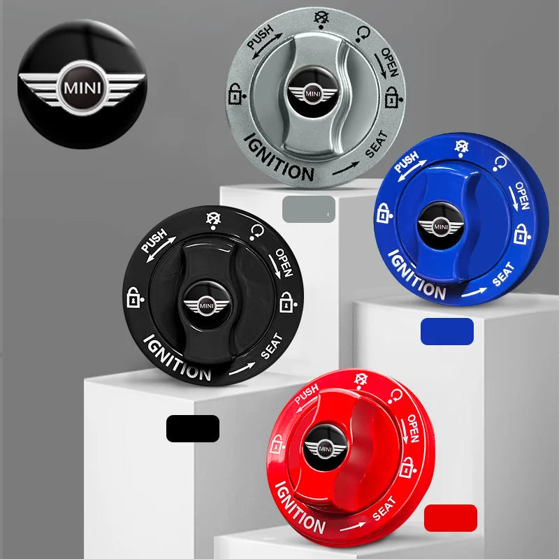 Metal One-button Start Device with Logo
