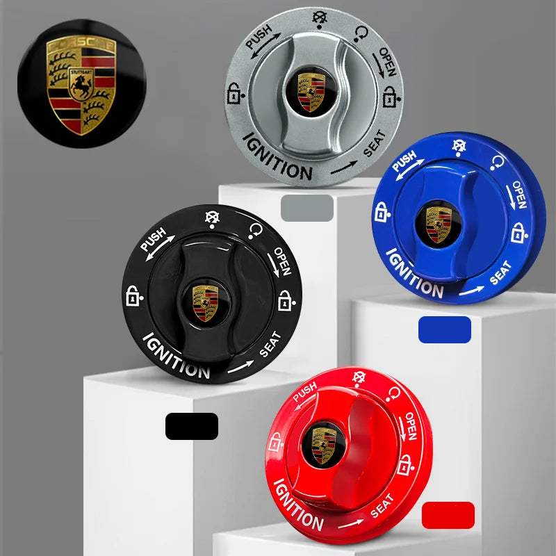 Metal One-button Start Device with Logo