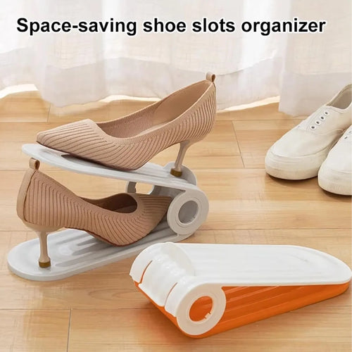 Adjustable Shoe Rack Organizer | Fits All Shoe Sizes | 2x Storage Capacity 🔥
