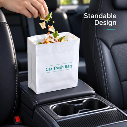 Disposable Car Trash Bags | Waterproof &amp; Multipurpose Car Garbage Bags