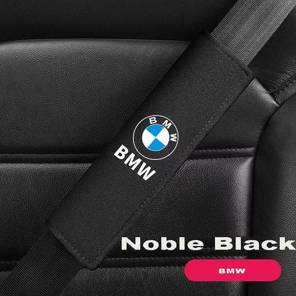 Car Seat Belt Suede Shoulder Protector | Pressure-Free Seat Belt Cover | Pack of 2🔥