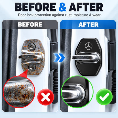 Premium Silicone Car Door Lock Protector | Anti-Scratch & Noise Reduction | 60% OFF 🔥