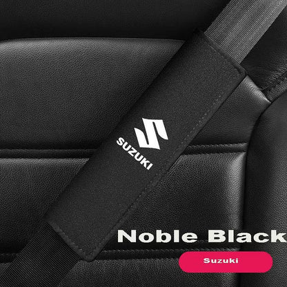 Car Seat Belt Suede Shoulder Protector | Pressure-Free Seat Belt Cover | Pack of 2🔥
