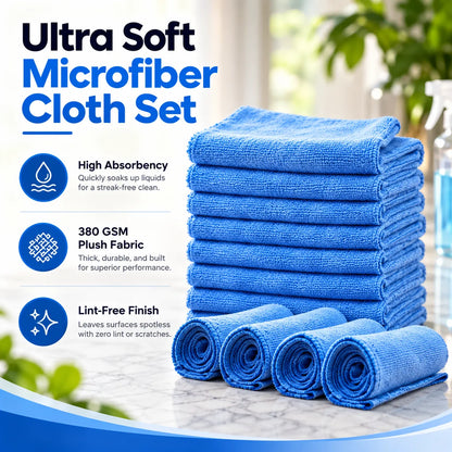 Reusable Magic Cleaning Cloth | Streak-Free &amp; Super Absorbent | 60% OFF 🔥
