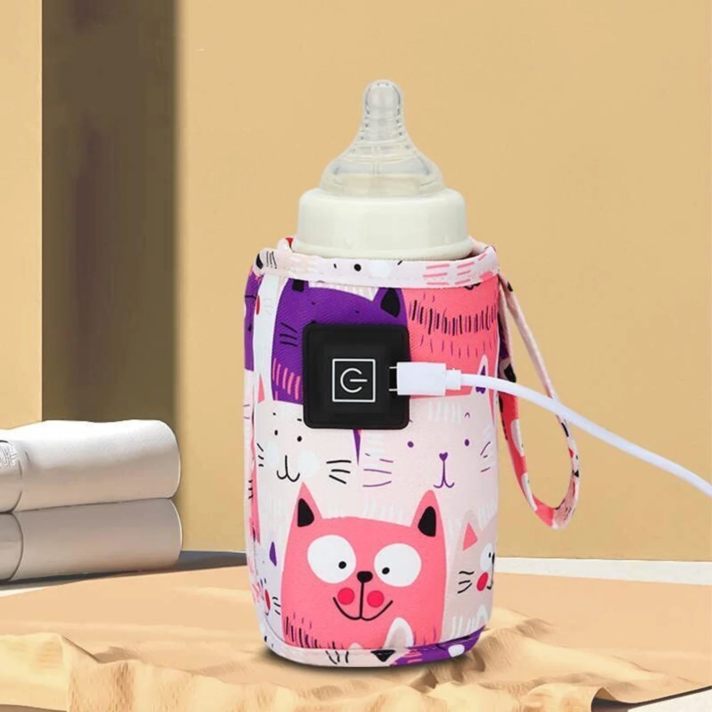 Baby Bottle Heating Bag | Portable Milk Warmer |Buy 1 Get 1 Free 🔥