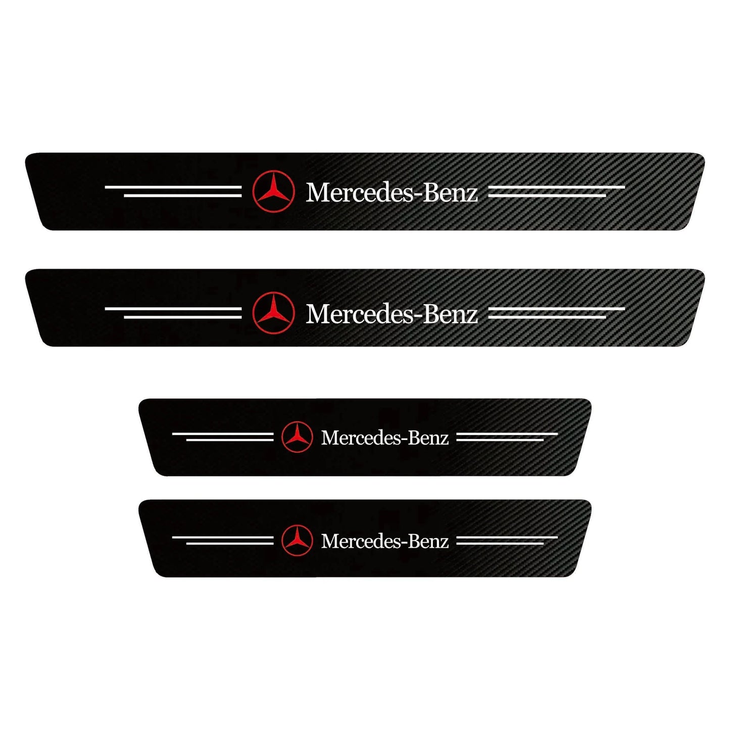 Emblaze - Carbon Fiber Door Sill Protector 8PCS