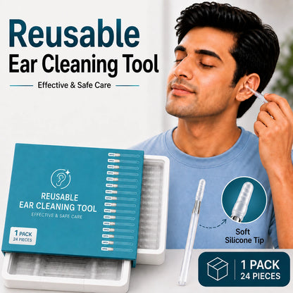 Sticky Ear Cleaner | Reusable Silicone Ear Wax Removal Tool | 60% OFF 🔥