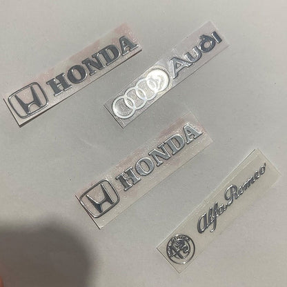 Car Logo DIY Sticker Metal Sticker