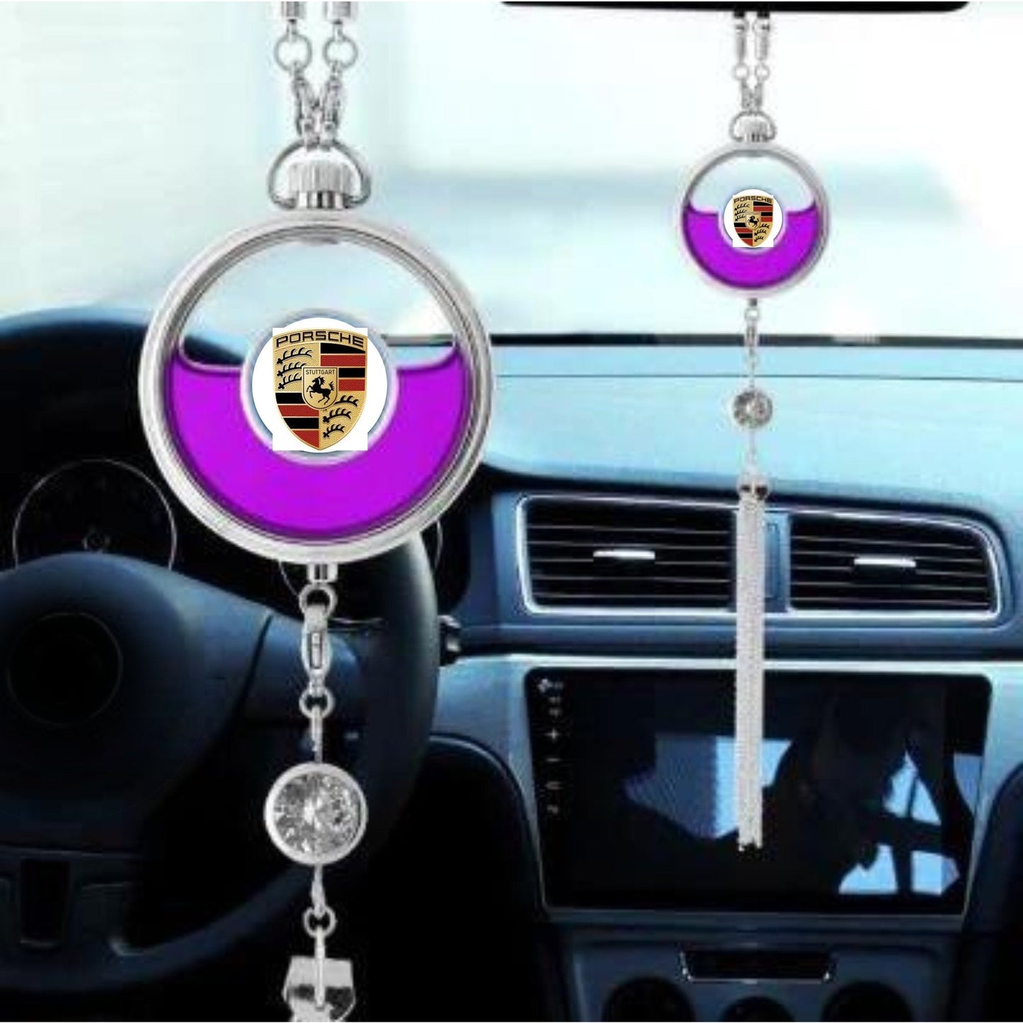 Car Logo Perfume Pendant - 50% OFF