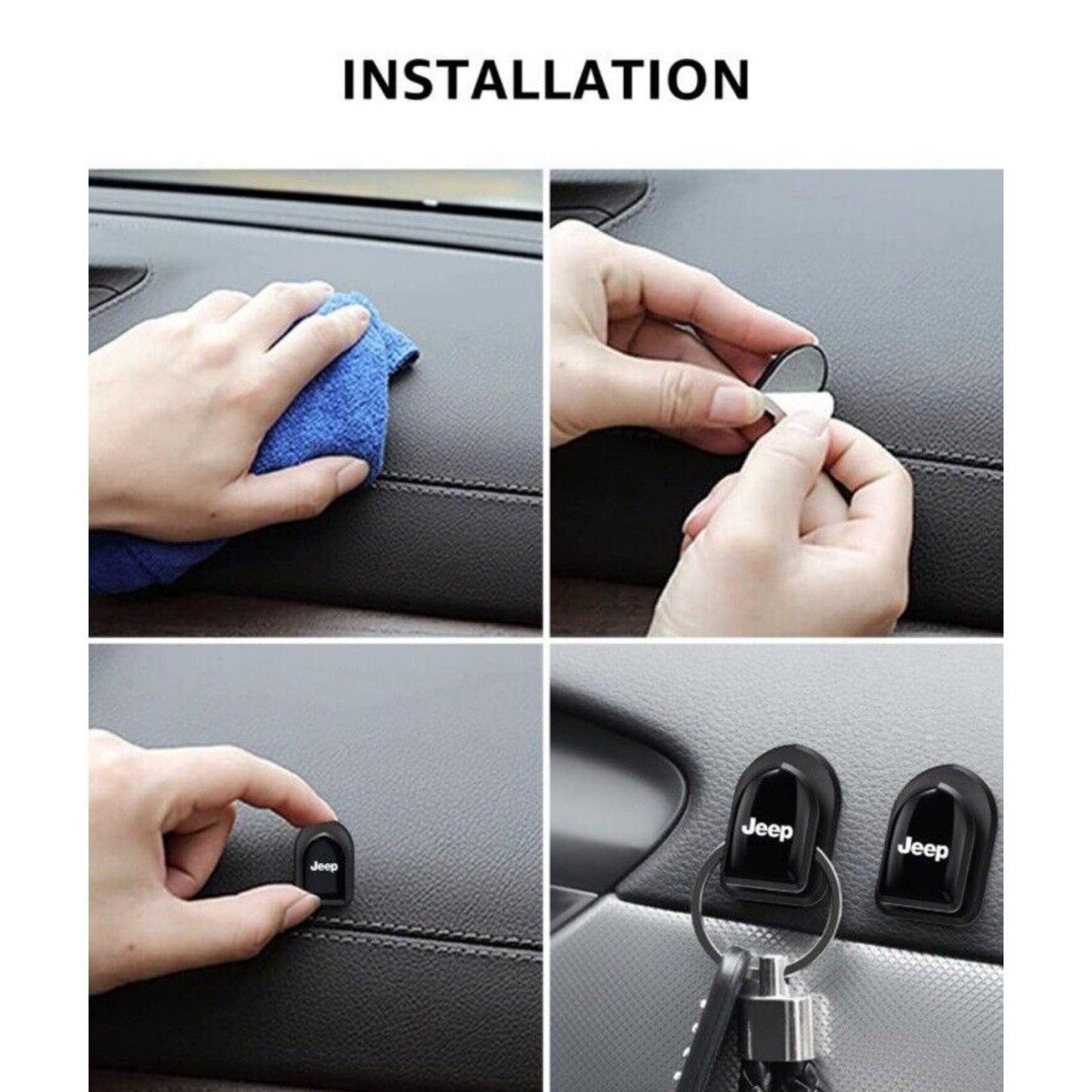 Car Logo Self-Adhesive Hook