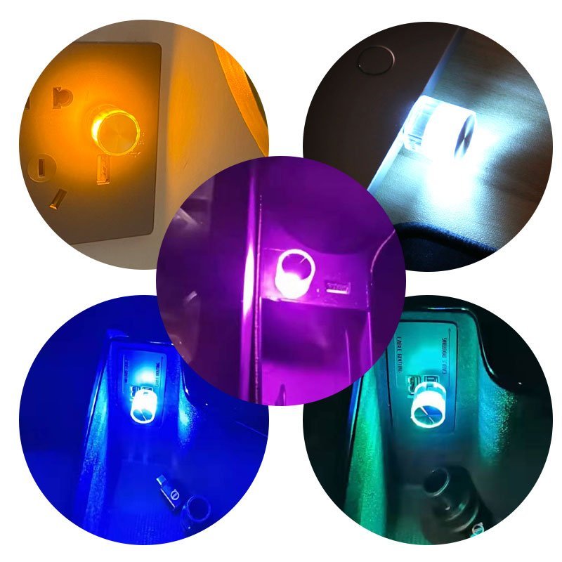 Car Mini USB LED Decorative Lamp