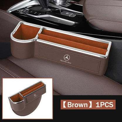 Car Storage Box With Cup Holder