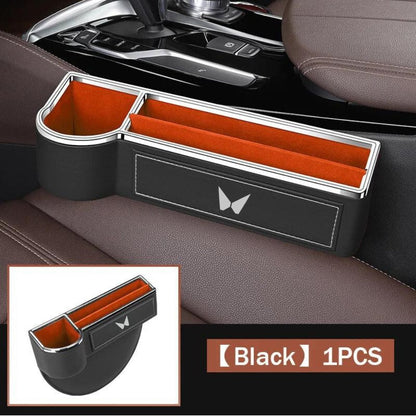 Car Storage Box With Cup Holder