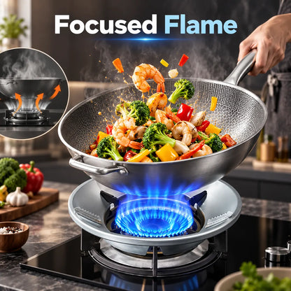 Gas Saver Burner Stand | Fire & Windproof Energy Saving | Buy 1 Get 1 Free🔥
