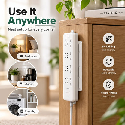 Multipurpose Glue-Free Punch Socket Frame | Easy Wall Mounting | Buy 5 Get 5 Free🔥