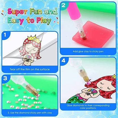 DIY Children's Free Stick Cartoon Diamond Painting - 40% OFF