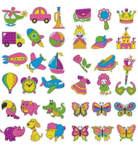 DIY Children's Free Stick Cartoon Diamond Painting - Free Shipping + COD Available