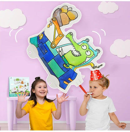 DIY Inflatable Painting Toy Set