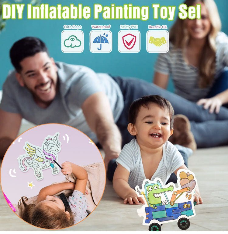 DIY Inflatable Painting Toy Set