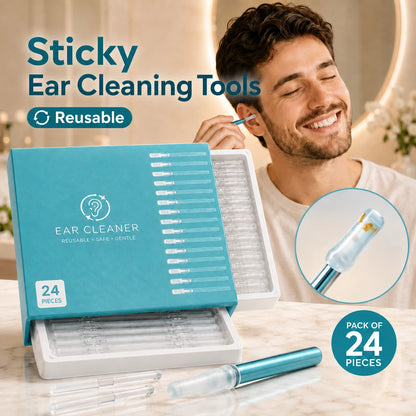 Sticky Ear Cleaner | Reusable Silicone Ear Wax Removal Tool | 60% OFF 🔥