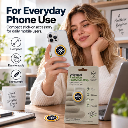Universal Radiation Protection Chip | Easy Stick-On Design | 60% OFF 🔥