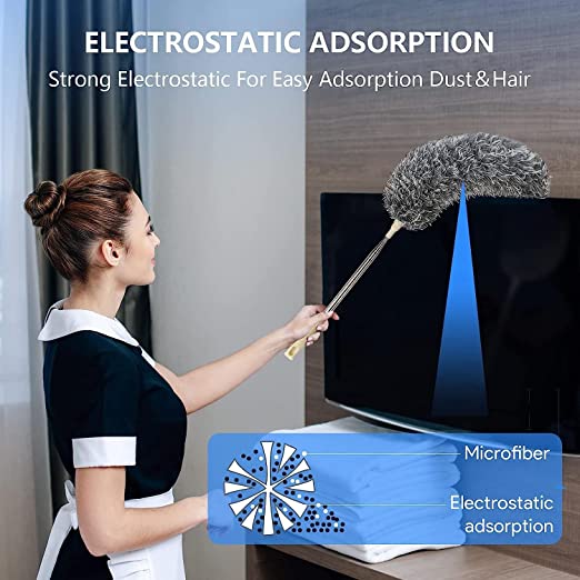 Extendable Micro-fiber Feather Duster