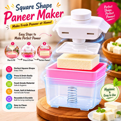 Square Shape Paneer Maker Mould | 60% Off🔥