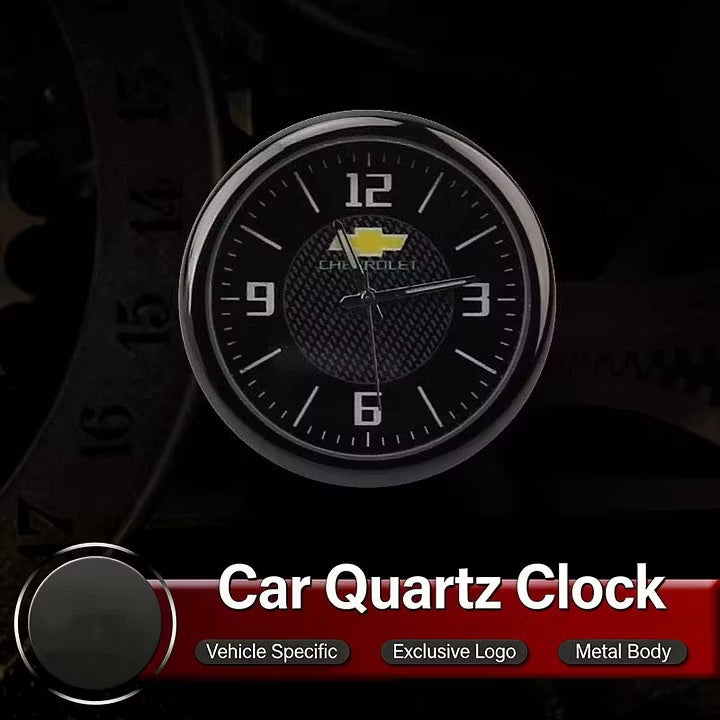 Luxury Car Quartz Clock | Classic Style for Every Ride