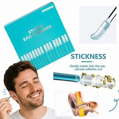 Sticky Ear Cleaner | Reusable Silicone Ear Wax Removal Tool | 60% OFF 🔥